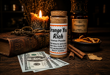 Orange Your Rich Incense Powder